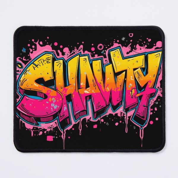 Item preview, Shawty Graffiti Street Art | 90s Hip Hop Urban Style Typography Art Streetwear Y2K aesthetic designed and sold by Neurospicy Trolls.