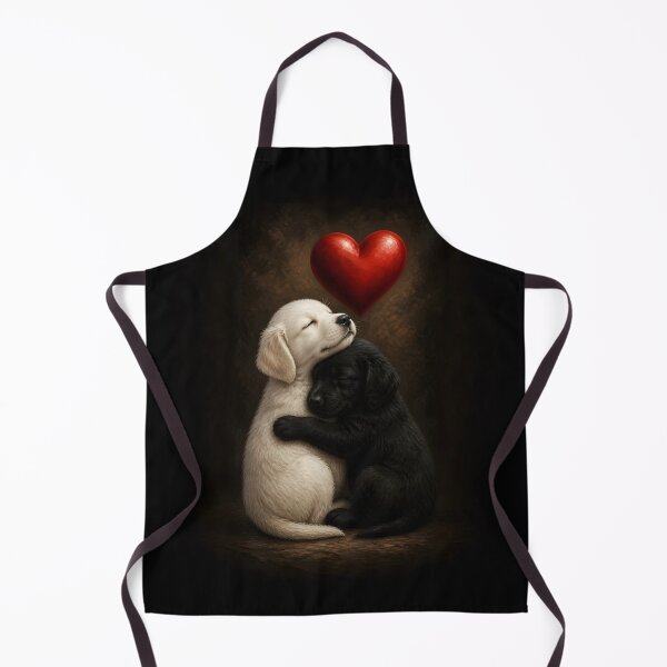 Item preview, Unconditional love from puppies designed and sold by Lucia Amaris Art.