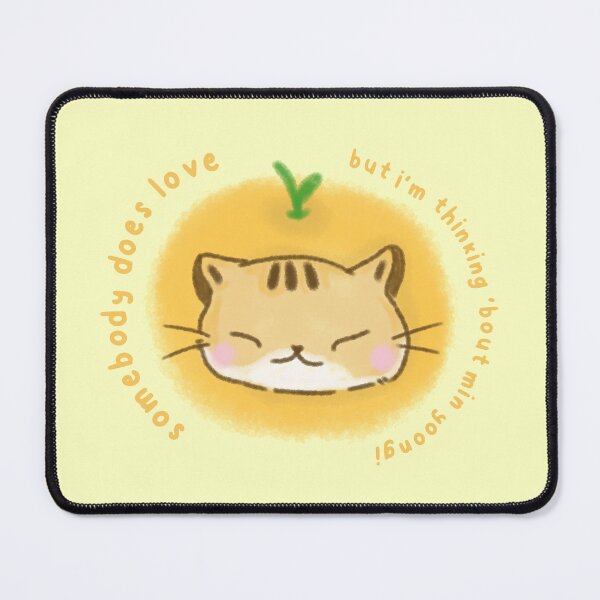 Item preview, AGUST D - SDL - MIN YOONGI - SOMEBODY DOES LOVE - Yoongi Cat designed and sold by RoStickerShop.