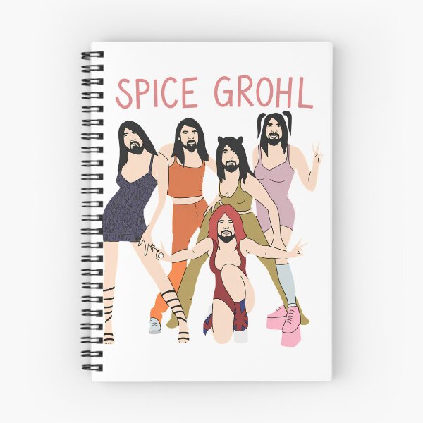 Item preview, Spice Grohl Funny Rock Band Parody designed and sold by thesmokeydogs.