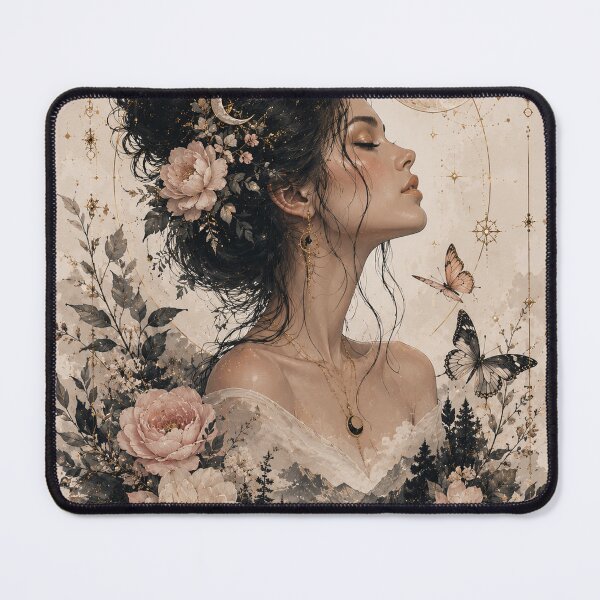 Item preview, Celestial Moon Goddess Portrait Art designed and sold by GrzywaM.