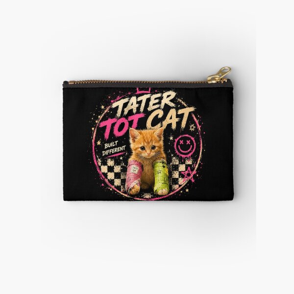 Item preview, Retro Skate Kitten Built Different Illustration designed and sold by Abidel.