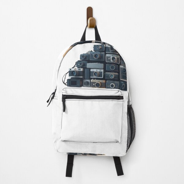 Item preview, A Mountain Range Formed From Stacked Vintage Camer designed and sold by QuirkThreadsCo.