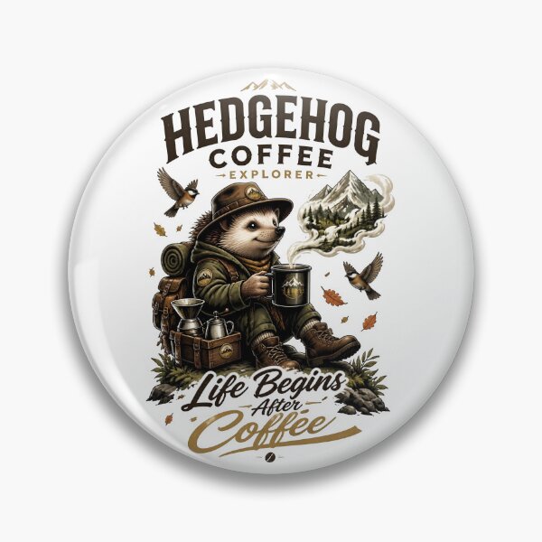 Item preview, Hedgehog Coffee Explore designed and sold by Sovereign Supply Co..