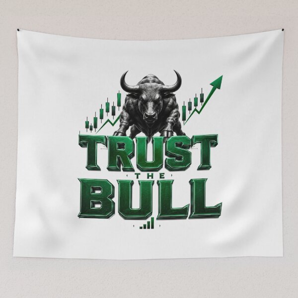 Item preview, Trust the Bull Forex Trading Bull Market Design designed and sold by PipForgeStudio .