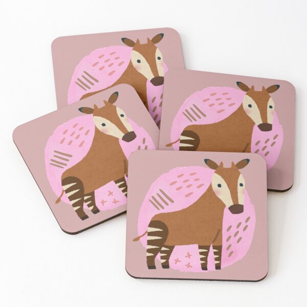 Item preview, Cute Okapi Illustration designed and sold by AnulaArt.