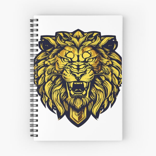 Item preview, Golden Roaring Lion Crest – Luxury Heraldic Vector Logo designed and sold by Artisan Finds Online.