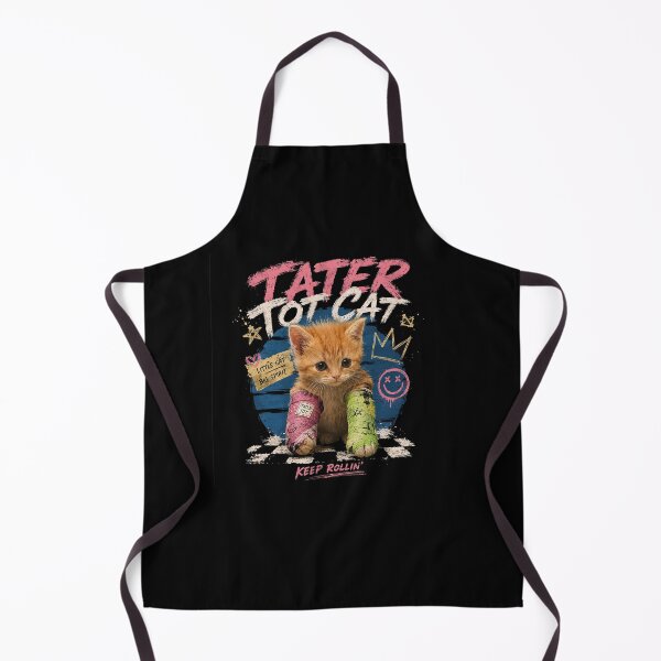 Item preview, Tater Tot Cat Retro Skate Kitten Design designed and sold by Abidel.