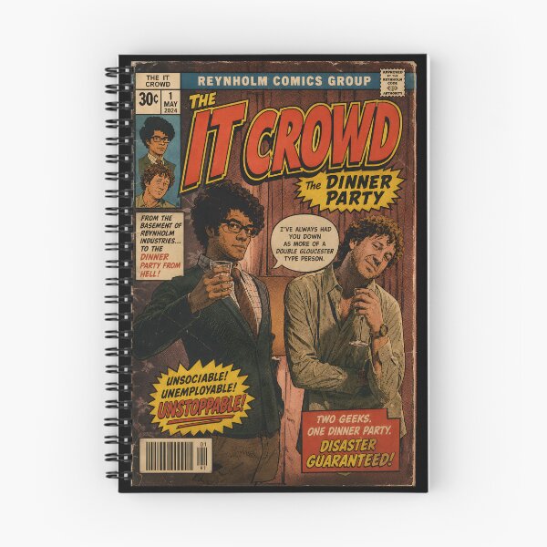 Item preview, The IT Crowd - Dinner Party designed and sold by Wanderdreaming.