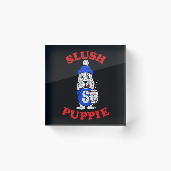 Item preview, Cartoon Dog Character in a Blue Winter Hat Holding designed and sold by PolarGraphicsSA.