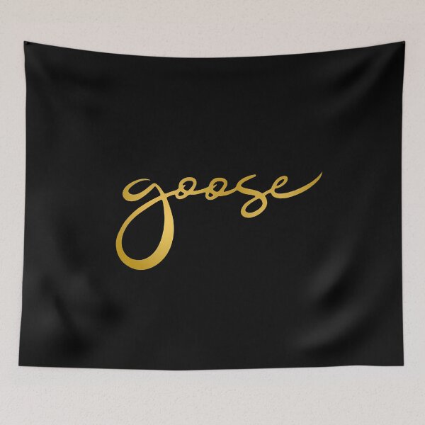 Item preview, Elegant Cursive Gooses designed and sold by NewtonCraig.