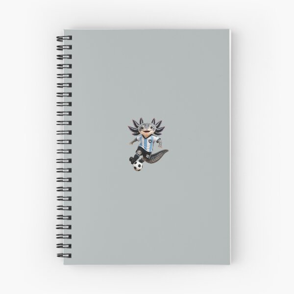 Item preview, Cute Argentina Axolotl Soccer Mascot – Number 10 Football Fan Cartoon designed and sold by MonsoonInkX.