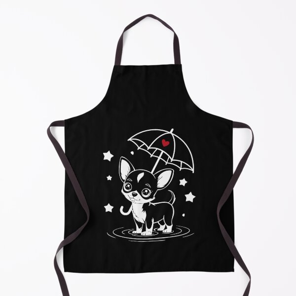 Item preview, Cute Chihuahua Puppy Under Umbrella With Heart For Dog Lovers designed and sold by yoddel.