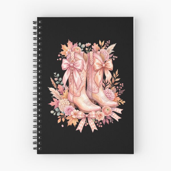 Item preview, Pink Coquette Cowgirl Boots with Floral Western designed and sold by dudelinart.