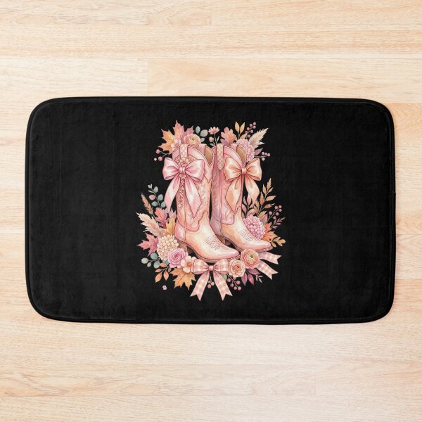 Item preview, Pink Coquette Cowgirl Boots with Floral Western designed and sold by dudelinart.