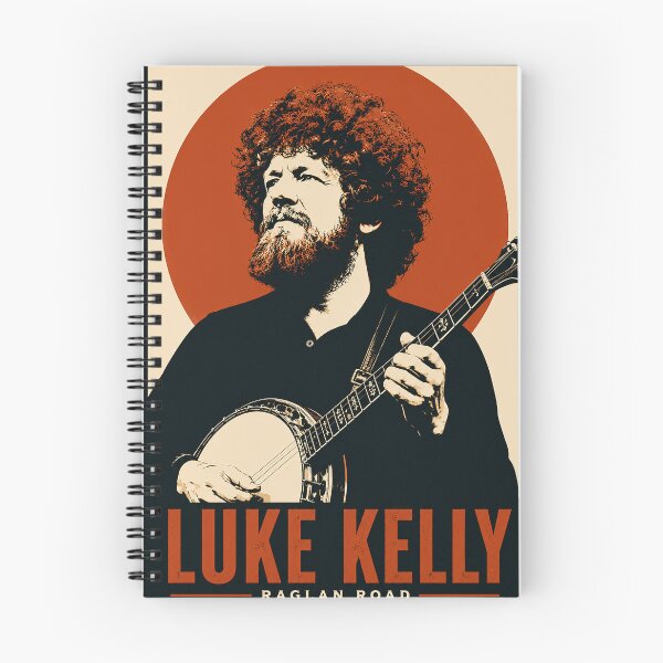 Item preview, Luke Kelly – Raglan Road | Bold Irish Music Legend Art Print designed and sold by ConorKeeganArt.