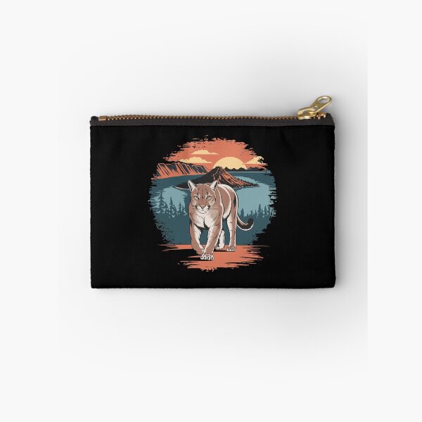 Item preview, Mountain Lion Cougar Wilderness Sunset Landscape Nature Adventure Scene designed and sold by yoddel.