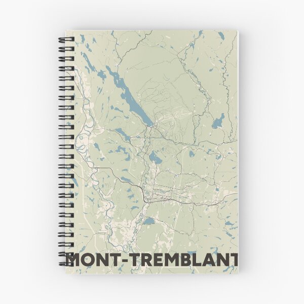 Item preview, Mont-Tremblant Map designed and sold by MapsNerd.