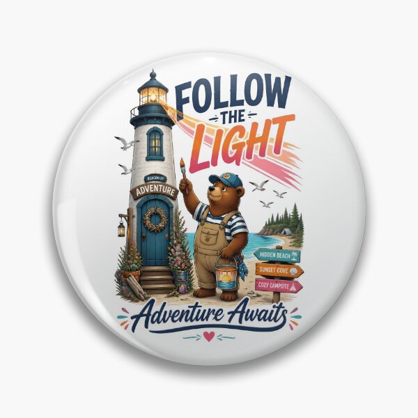 Item preview, Follow The Light Bear Lighthouse designed and sold by Sovereign Supply Co..