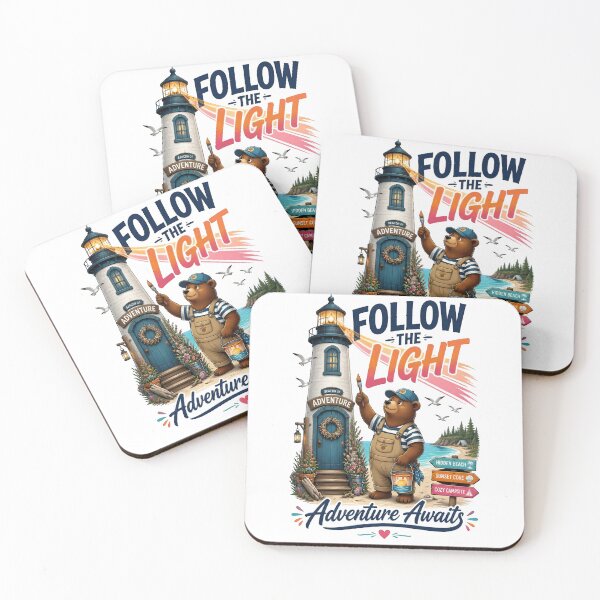 Item preview, Follow The Light Bear Lighthouse designed and sold by Sovereign Supply Co..