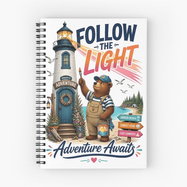 Item preview, Follow The Light Bear Lighthouse designed and sold by Sovereign Supply Co..