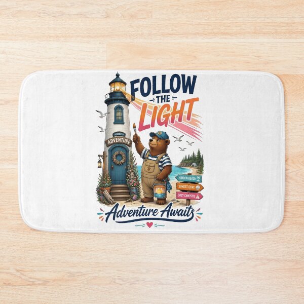 Item preview, Follow The Light Bear Lighthouse designed and sold by Sovereign Supply Co..