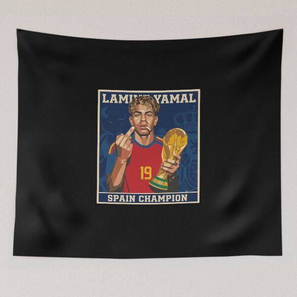 Item preview, Lamine Spain Champion designed and sold by Thudesign85.
