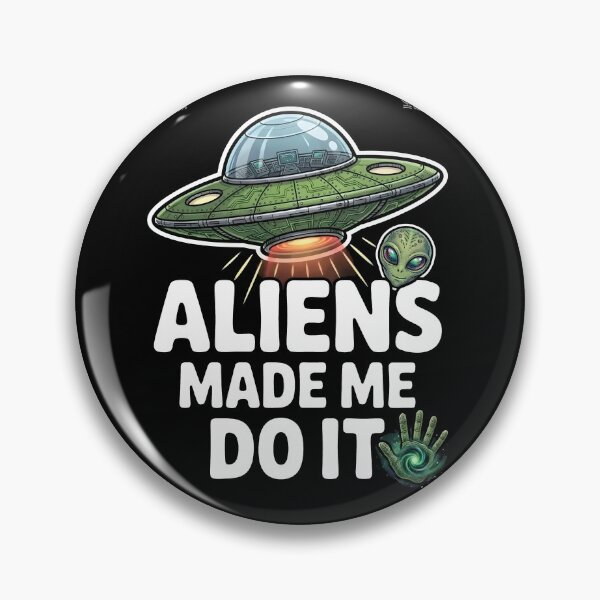 Item preview, Aliens Made Me Do It UFO - Alien Abduction designed and sold by BobaTeeStore.