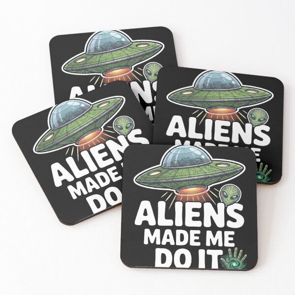 Item preview, Aliens Made Me Do It UFO - Alien Abduction designed and sold by BobaTeeStore.