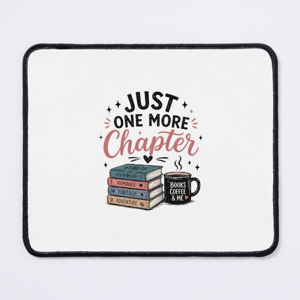Item preview, Just One More Chapter Book Lover | Sticker | Reading Lover Gift | Bibliophile Coffee Books Aesthetic designed and sold by MakeMemoryStore.