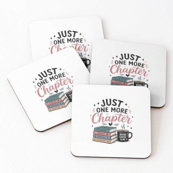 Item preview, Just One More Chapter Book Lover | Sticker | Reading Lover Gift | Bibliophile Coffee Books Aesthetic designed and sold by MakeMemoryStore.