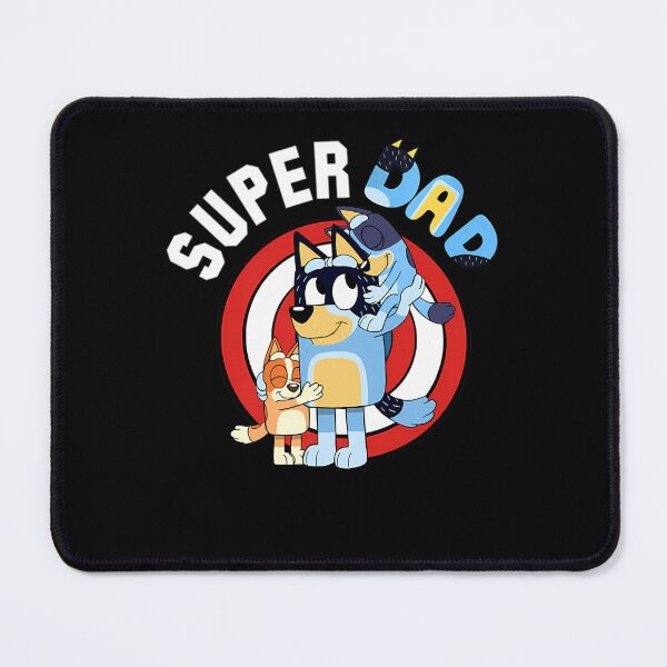Item preview, Super Dad Blue Dog Family Hug Father Appreciation designed and sold by Amir9a.