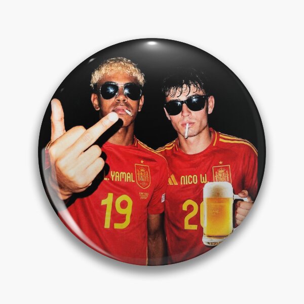 Item preview, Lamine Beer and middle finger, Spain Soccer designed and sold by Thudesign85.