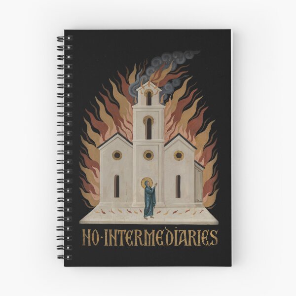 Item preview, Burning Church No Intermediaries designed and sold by darudcraft.