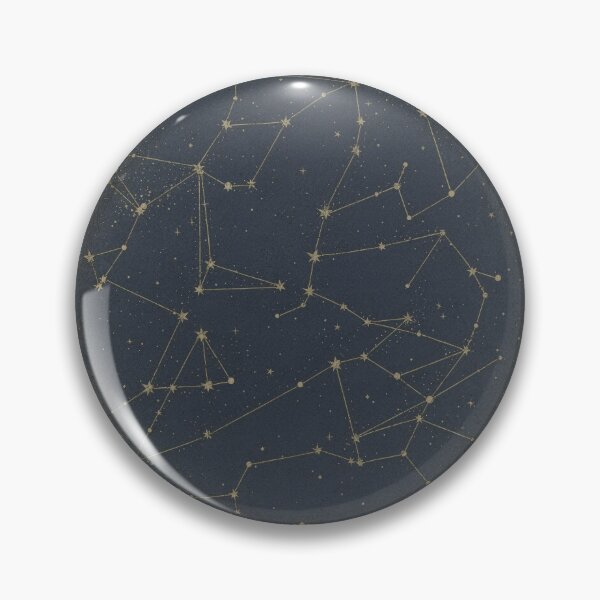 Item preview, Gilded Constellation Map designed and sold by PictorialWhimsy.