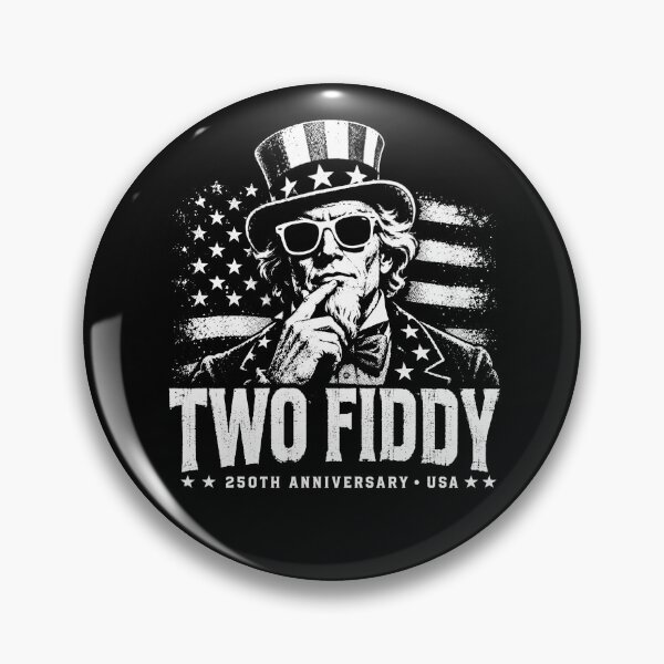 Item preview, Two Fiddy 250th Anniversary USA – Funny Uncle Sam Patriotic Humor Design designed and sold by PosiMCreations.
