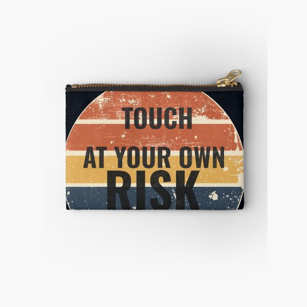Item preview, Funny Vintage Touch At Your Own Risk Retro Sunset Design designed and sold by Biedroneczka.