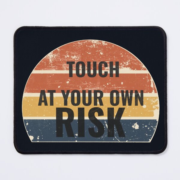 Item preview, Funny Vintage Touch At Your Own Risk Retro Sunset Design designed and sold by Biedroneczka.