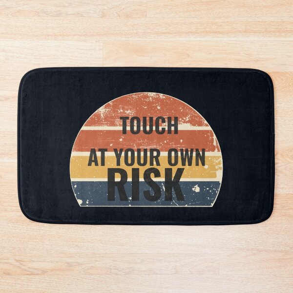 Item preview, Funny Vintage Touch At Your Own Risk Retro Sunset Design designed and sold by Biedroneczka.