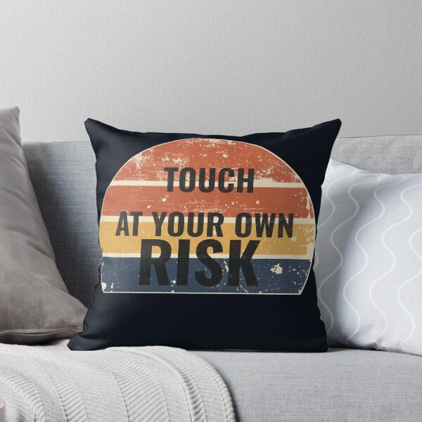 Item preview, Funny Vintage Touch At Your Own Risk Retro Sunset Design designed and sold by Biedroneczka.