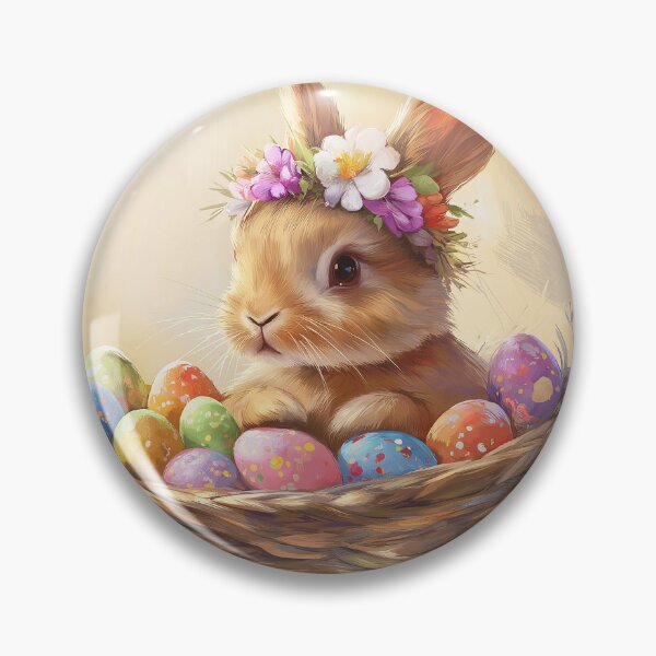 Item preview, easter bunny designed and sold by FluffyGallery.