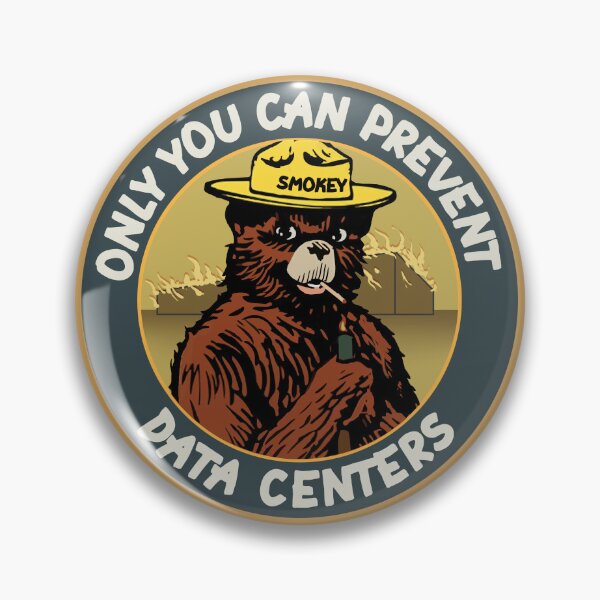 Item preview, Only You Can Prevent Data Centers designed and sold by Kiraly Art.