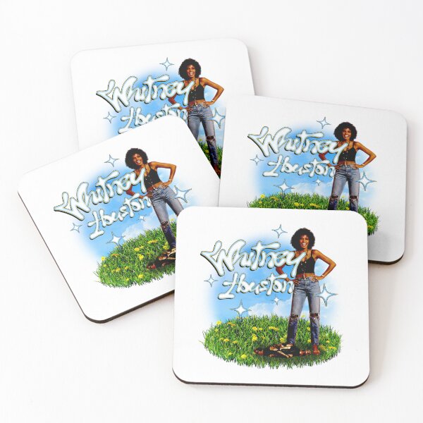 Item preview, Pop Woman Singer Blue Background designed and sold by MosiqueUnique.