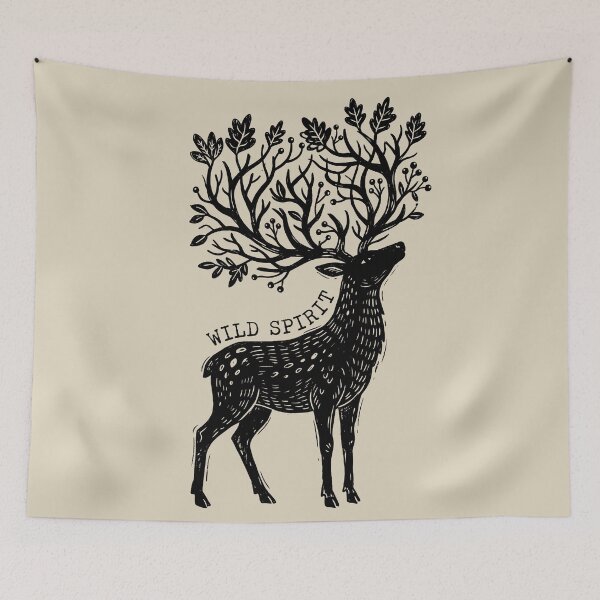 Item preview, Forest Stag - Celtic Art designed and sold by bapupa.