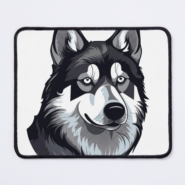 Item preview, Majestic Husky Dog Pop Art Illustration designed and sold by Antony004.