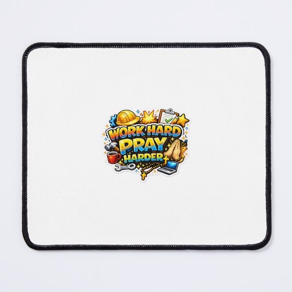 Item preview, Work Hard Pray Harder designed and sold by Daughter of Grace .