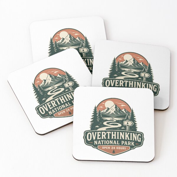 Item preview, Overthinking National Park – Open 24 Hours designed and sold by Soft Panic Studio.