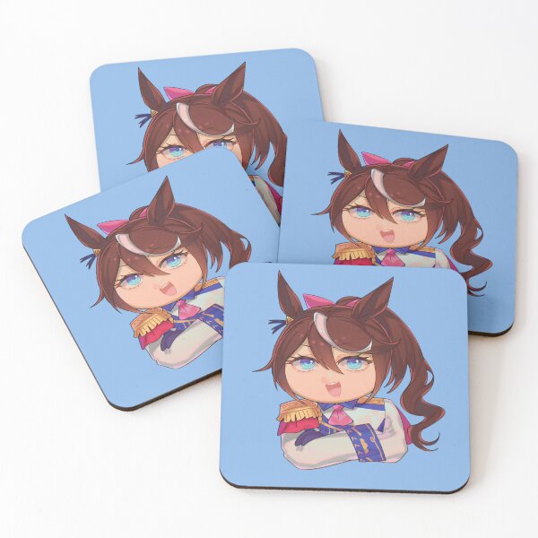 Item preview, Tokai Teio Blue eyed stare sticker designed and sold by bubbie-tea.