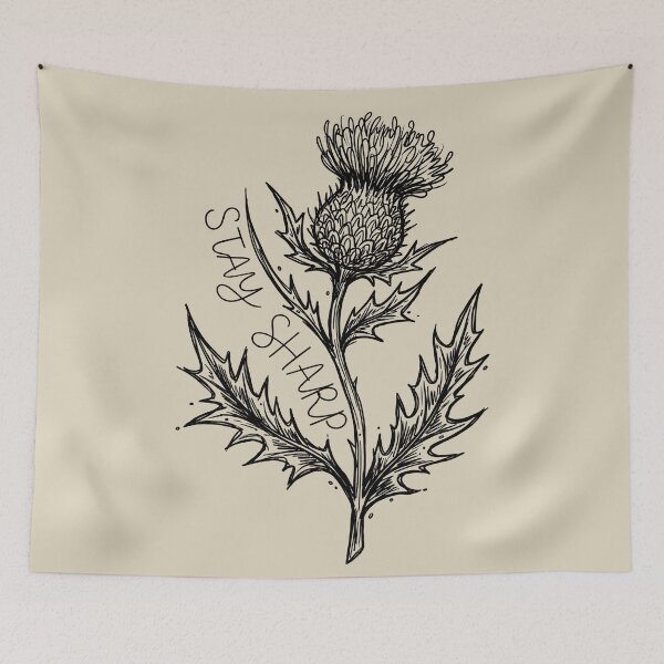 Item preview, Highland Thistle - Celtic Art designed and sold by bapupa.