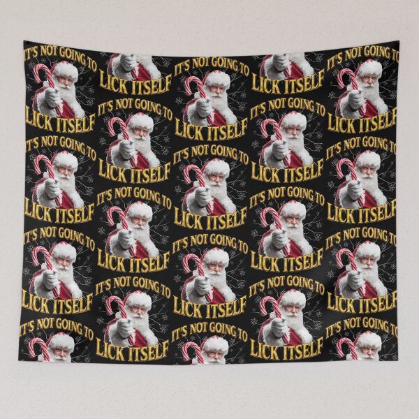 Item preview, Funny Offensive Christmas Santa Y2K Bootleg Inappropriate Holiday designed and sold by harlotoreldela.